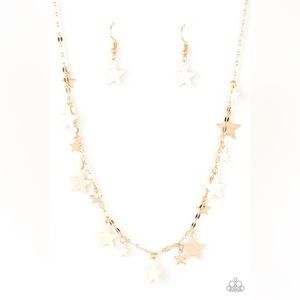 Starry Shindig Gold Necklace